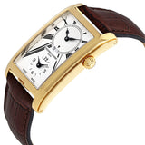 Frederique Constant Carree Silver Dual Time Dial Men's Watch #FC-205MS4C25 - Watches of America #2