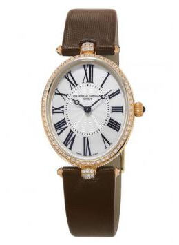 Frederique Constant Classic Art Deco 18k Rose Gold Diamond Quartz Ladies Watch #FC-200MPW2VD9 - Watches of America