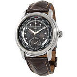 Frederique Constant Classic Wolrdtimer Automatic Grey Dial Men's Watch #FC-718DGWM4H6 - Watches of America