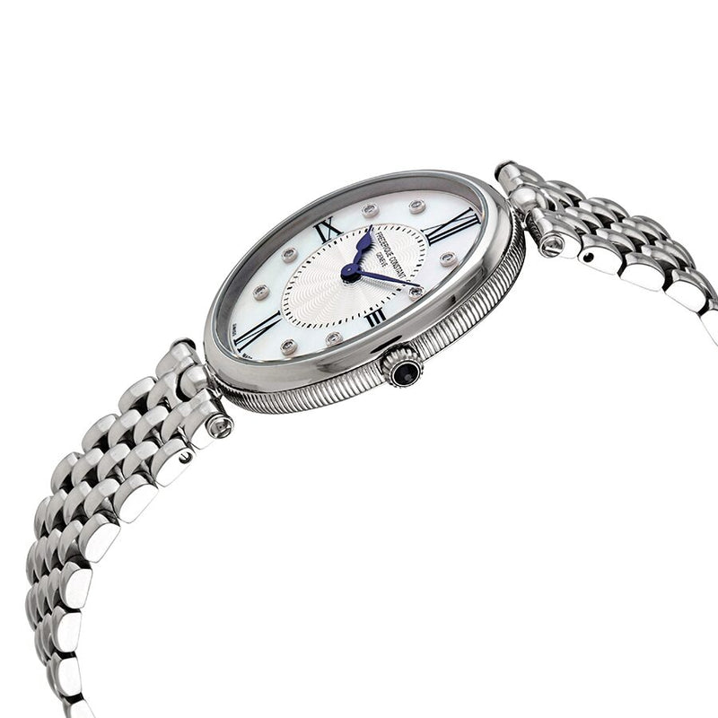 Frederique Constant Classics Art Deco Quartz Crystal White Mother of Pearl Dial Ladies Watch #FC-200MPWD3V6B - Watches of America #2