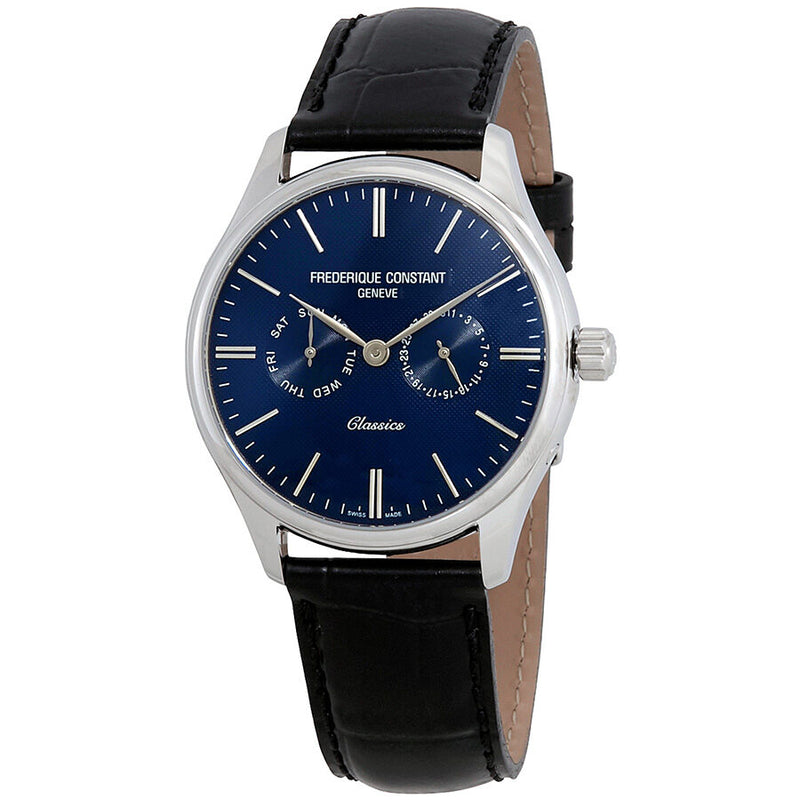 Frederique Constant Classics Blue Dial Men's Watch #FC-259BNT5B6 - Watches of America