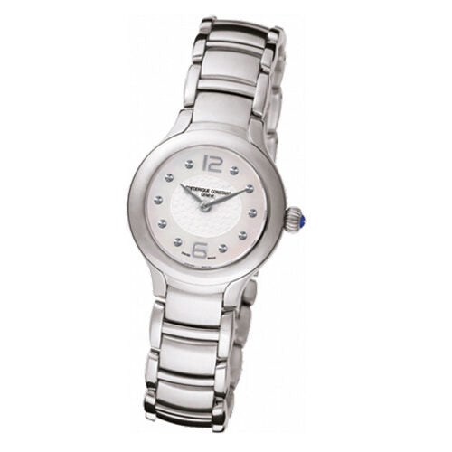 Frederique Constant Delight Classic Round Ladies Watch #FC-200WA1ER6B - Watches of America