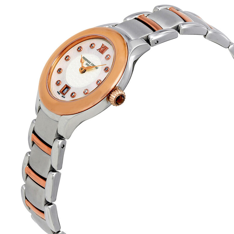 Frederique Constant Delight White Mother of Pearl Dial Ladies Watch #FC-220WHD2ER2B - Watches of America #2