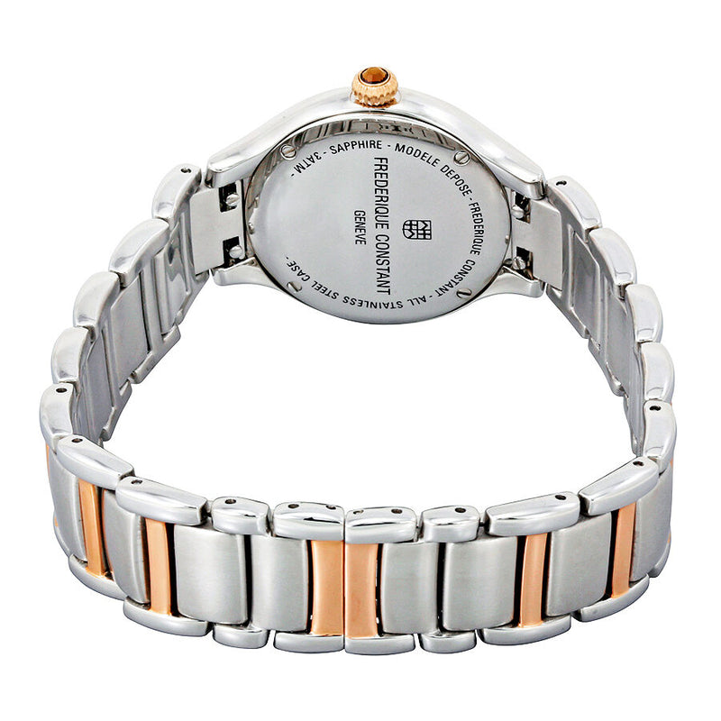 Frederique Constant Delight White Mother of Pearl Dial Ladies Watch #FC-220WHD2ER2B - Watches of America #3