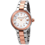 Frederique Constant Horological Mother of pearl Dial Ladies Smart Watch #FC-281WHD3ER2B - Watches of America