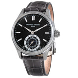 Frederique Constant Horological Quartz Black Dial Men's Smart Watch #FC-285BW5B6 - Watches of America