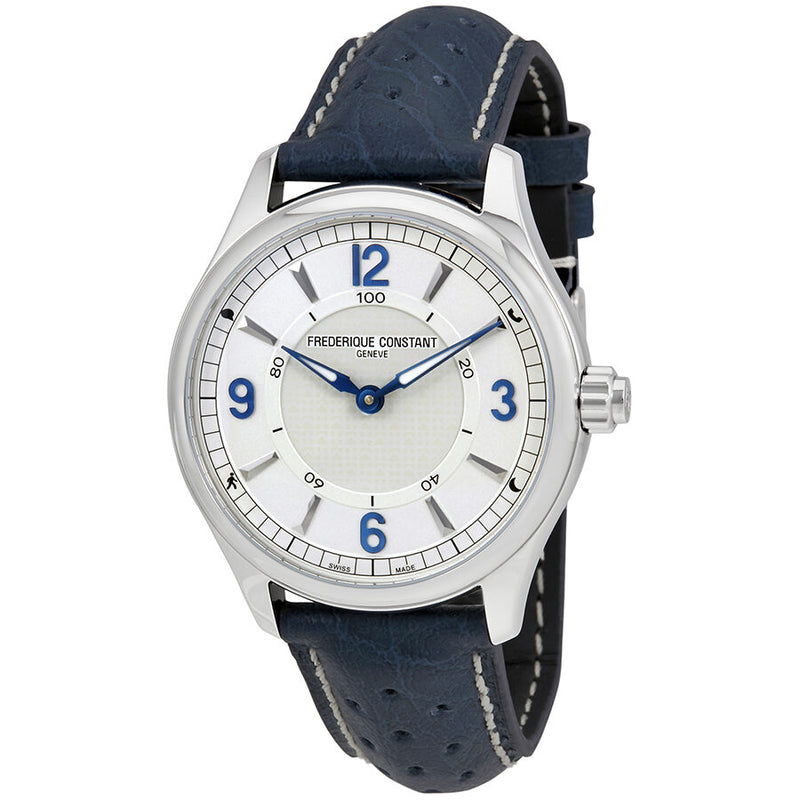 Frederique Constant Horological Silver Dial Men's Smart Watch #FC-282AS5B6 - Watches of America