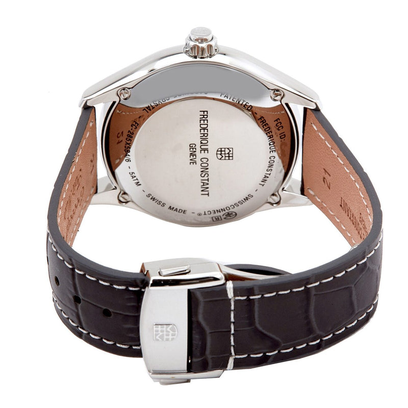 Frederique Constant Horological Smartwatch Quartz White Dial Men's Smart Watch #FC-285WB5B6 - Watches of America #3