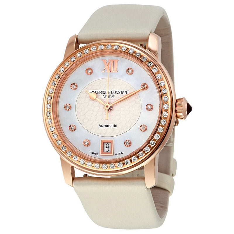 Frederique Constant Mother of Pearl Dial Ladies Watch #FC-303WHD2PD4 - Watches of America