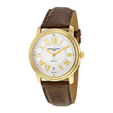 Frederique Constant Persuasion Automatic Silver Dial Gold-Plated Men's Watch 303NM4P5#FC-303NM4P5 - Watches of America
