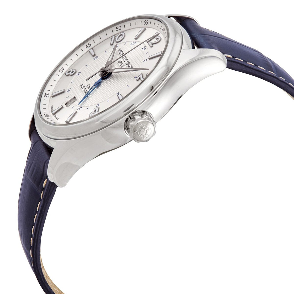 Frederique Constant Runabout GMT Automatic White Dial Watch FC