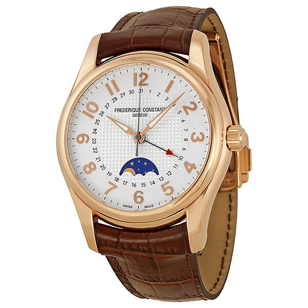 Frederique Constant Runabout White Dial Rose gold-plated Men's Watch #FC-330RM6B4 - Watches of America