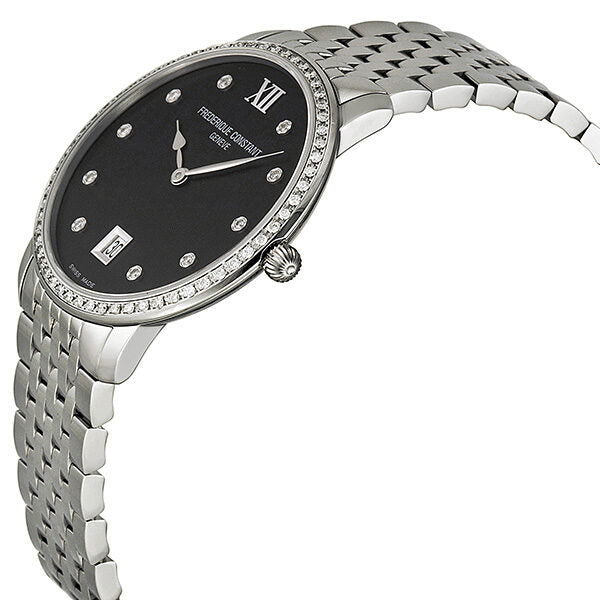 Frederique Constant Slim Line Diamond Ladies Watch 220B4SD36B#FC-220B4SD36B - Watches of America #2