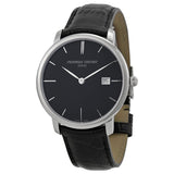 Frederique Constant Slim Line Automatic Black Dial Men's Watch #FC-306G4S6 - Watches of America