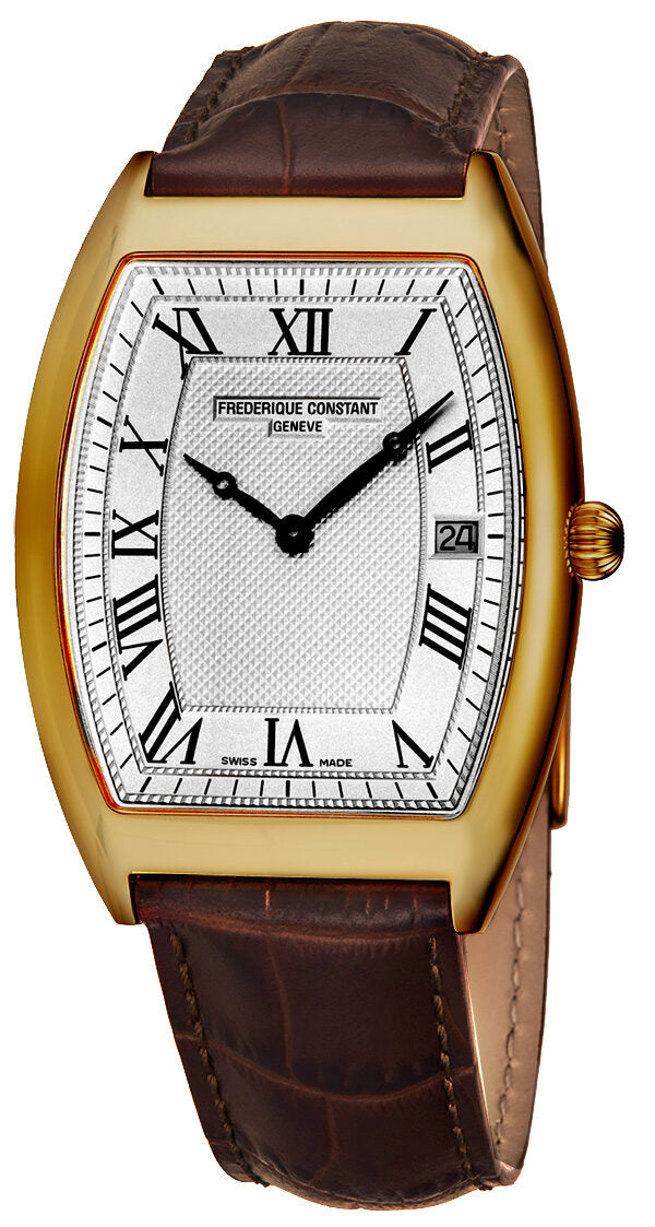 Frederique Constant Slim Line Silver Dial Men's Watch #FC-220MC4T25 - Watches of America