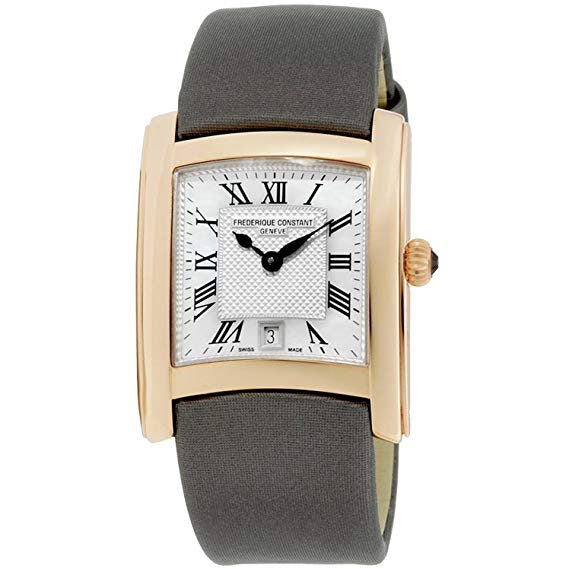 Frederique Constant Slim Line White Mother of Pearl Dial Ladies Watch #FC-220M2EC4 - Watches of America