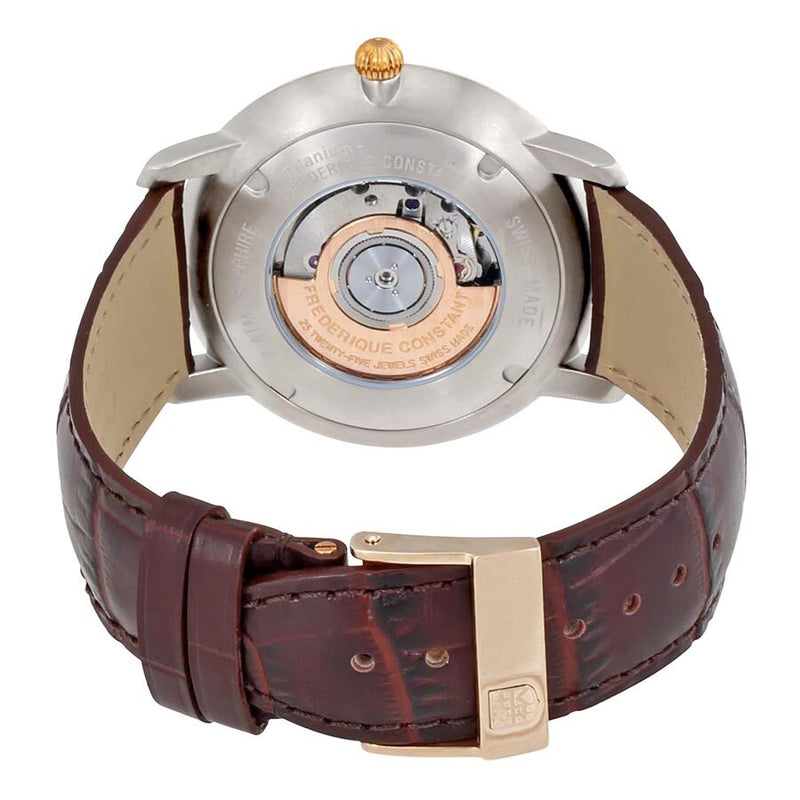 Frederique Constant Slimline Automatic Titanium Men's Watch 306G4STZ9 #FC-306G4STZ9 - Watches of America #3