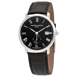 Frederique Constant Slimline Black Dial Men's Watch #FC-245BR5S6 - Watches of America