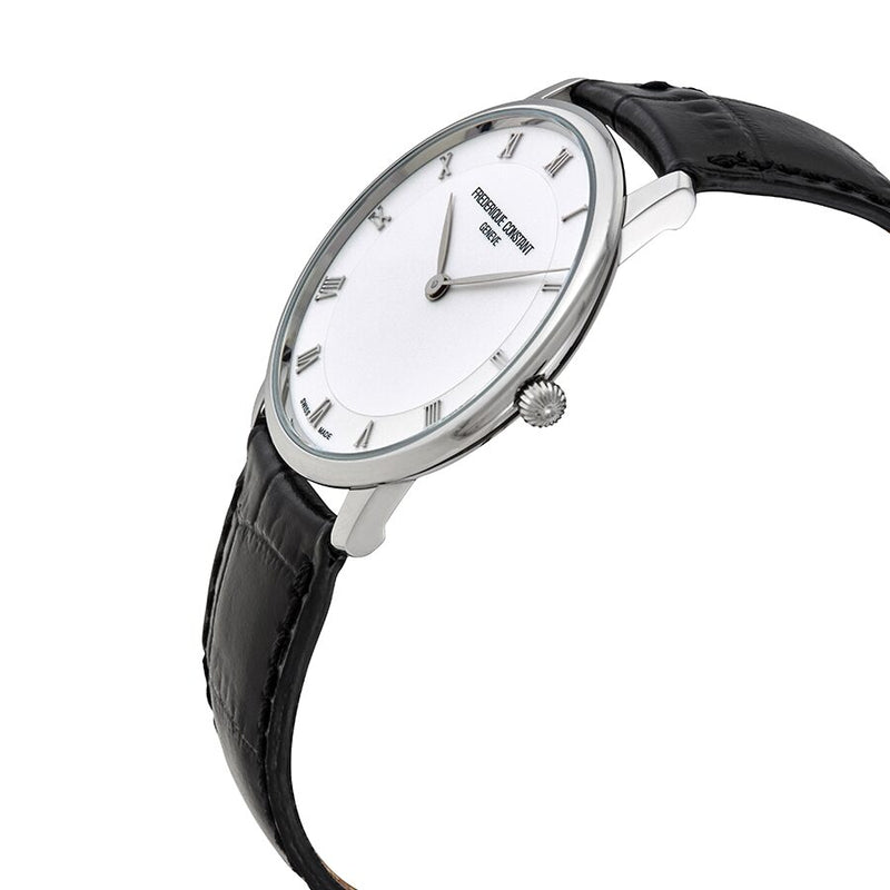 Frederique Constant Slimline Midsize Quartz White Dial Men's Watch #FC-200RS5S36 - Watches of America #2
