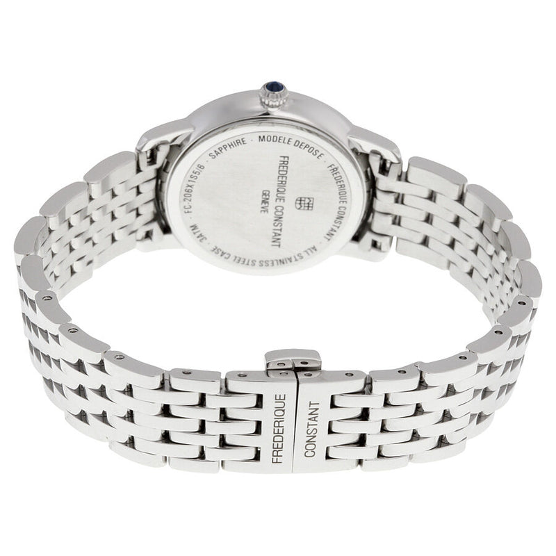 Frederique Constant Slimline Moonphase Blue Dial Ladies Watch #FC-206ND1S26B - Watches of America #3