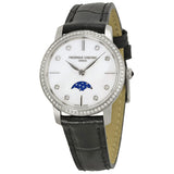 Frederique Constant Slimline Mother of Pearl Dial Ladies Watch #FC-206MPWD1SD6 - Watches of America