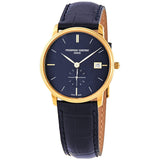 Frederique Constant Slimline Quartz Blue Dial Men's Watch #FC-245N4S5 - Watches of America