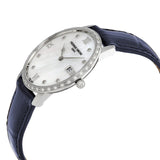 Frederique Constant Slimline Diamond White Mother of Pearl Dial Ladies Watch #FC-220MPWD3SD6 - Watches of America #2
