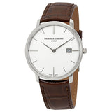 Frederique Constant Slimline White Dial Men's Watch #FC-220BRS5S6 - Watches of America