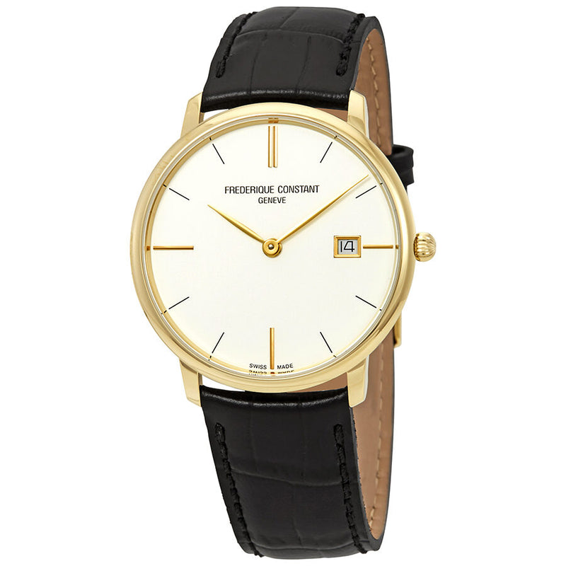 Frederique Constant Slimline White Dial Men's Watch #FC-220BV5S5 - Watches of America