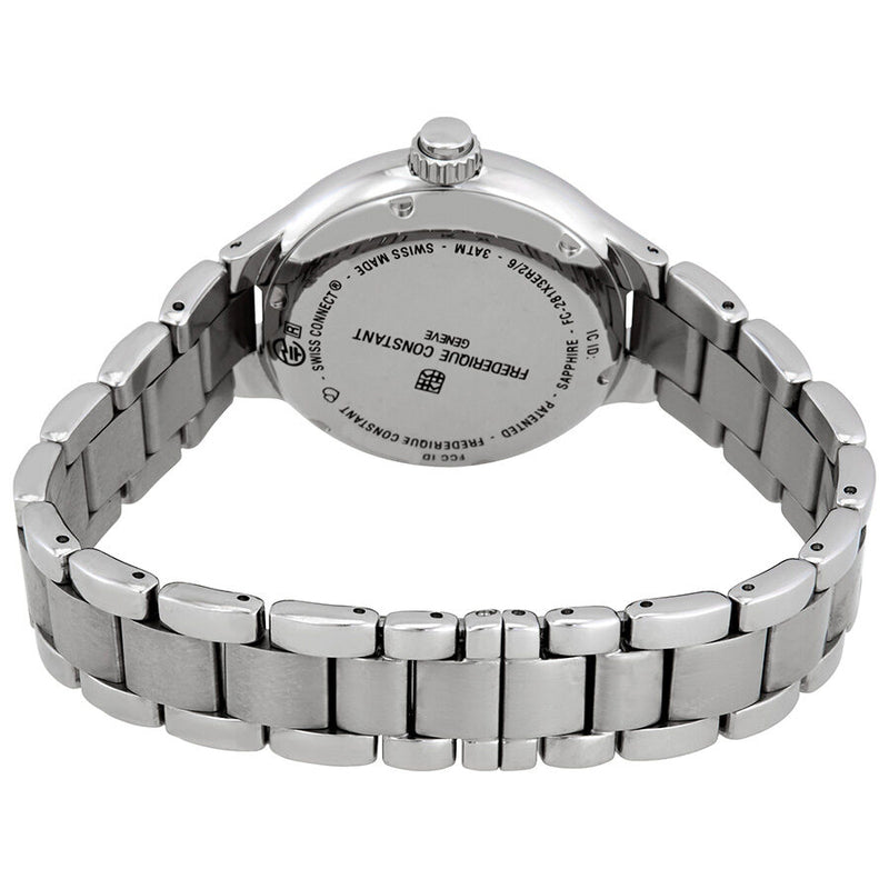 Frederique Constant Smarwatch Grey Mother of Pearl Ladies Watch #FC-281GHD3ER6B - Watches of America #3