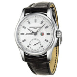 Frederique Constant Vintage Rally Silver Dial Leather Men's Watch #FC-435S6B6 - Watches of America