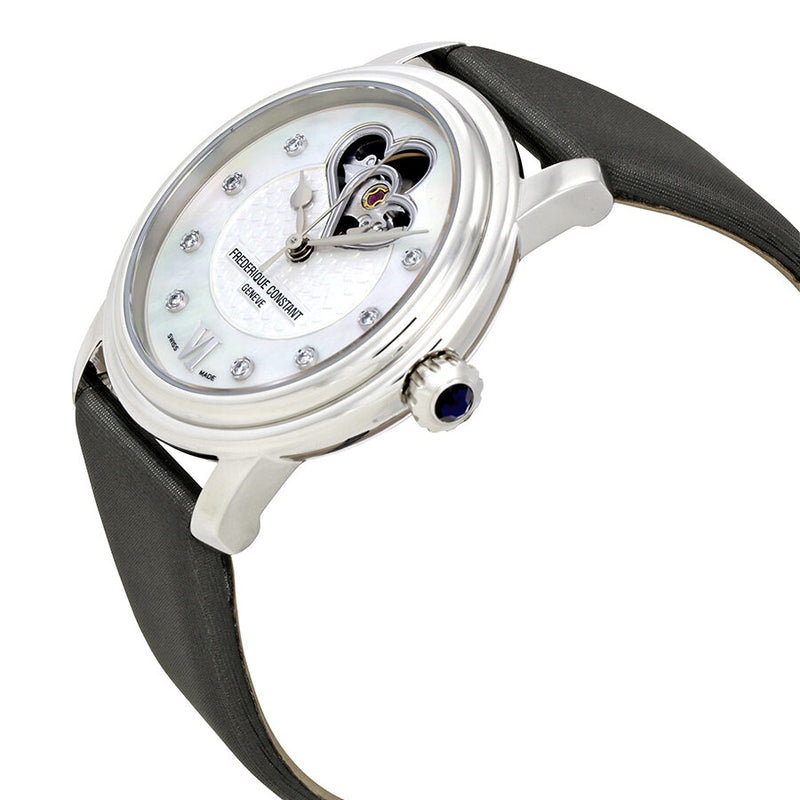 Frederique Constant White Mother of Pearl Ladies Watch #FC-310DHB2P6 - Watches of America #2