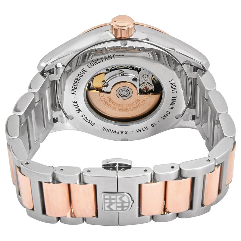 Frederique Constant Yacht Timer GMT Automatic Grey Dial Men's Watch #FC-350GT4H2B - Watches of America #3