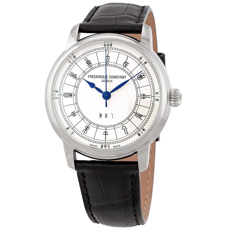 Frederique Constant Chinese Zodiac Automatic White Dial Watch #FC-724CC4H6 - Watches of America