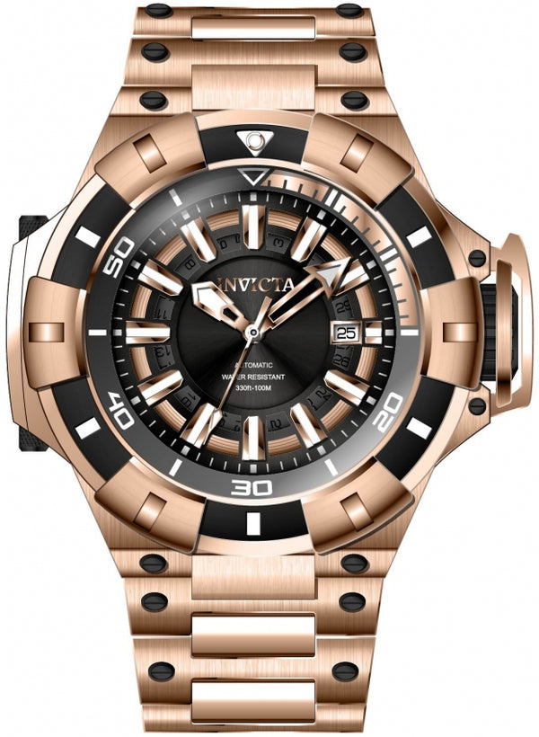 Invicta Akula Reloj Automático para Hombre con Esfera Negra 31865