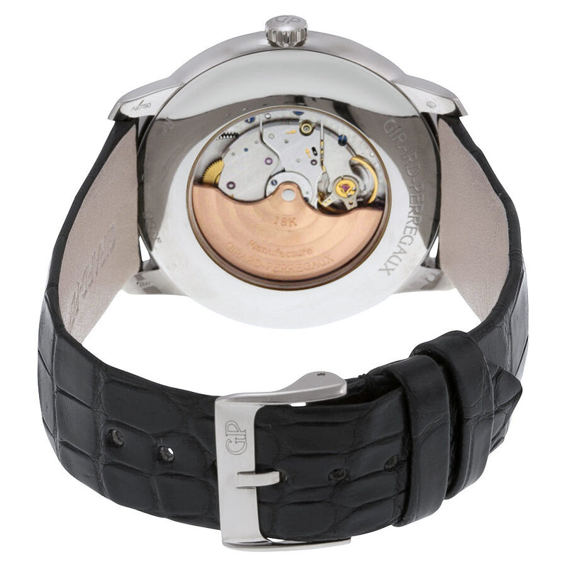 Girard Perregaux 1966 Automatic Silver Dial Black Leather Men's Watch #49525-53-131-BK6A - Watches of America #3