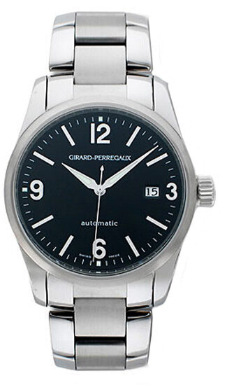Girard Perregaux Classic Elegance Stainless Steel Men's Watch #49570-1-11-644 - Watches of America