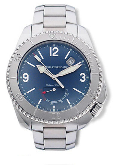 Girard Perregaux Seahawk II Stainless Steel Men's Watch #49900-1-11-4144 - Watches of America