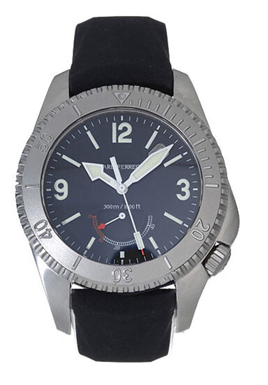 Girard Perregaux Seahawk II Stainless Steel Black Rubber Men's Watch #49900-S0-11-6146 - Watches of America