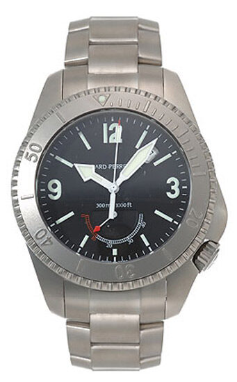 Girard Perregaux Seahawk II Titanium Men's Watch #49900-T-21-6146 - Watches of America