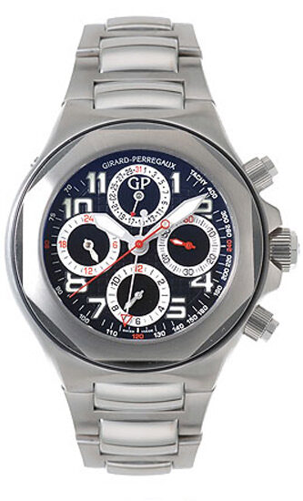 Girard Perregaux Laureato EVO3 Stainless Steel Men's Watch #80180-1-11-6516 - Watches of America