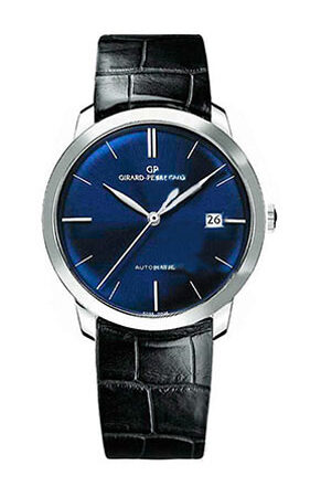Girard Perregaux 1966 Classique Automatic Blue Dial Men's Watch #49525-79-431-BK6A - Watches of America