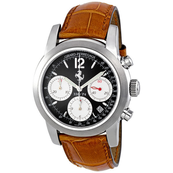 Girard Perregaux Ferrari Chronograph Black Dial Automatic Men's Watch #802800116041 - Watches of America