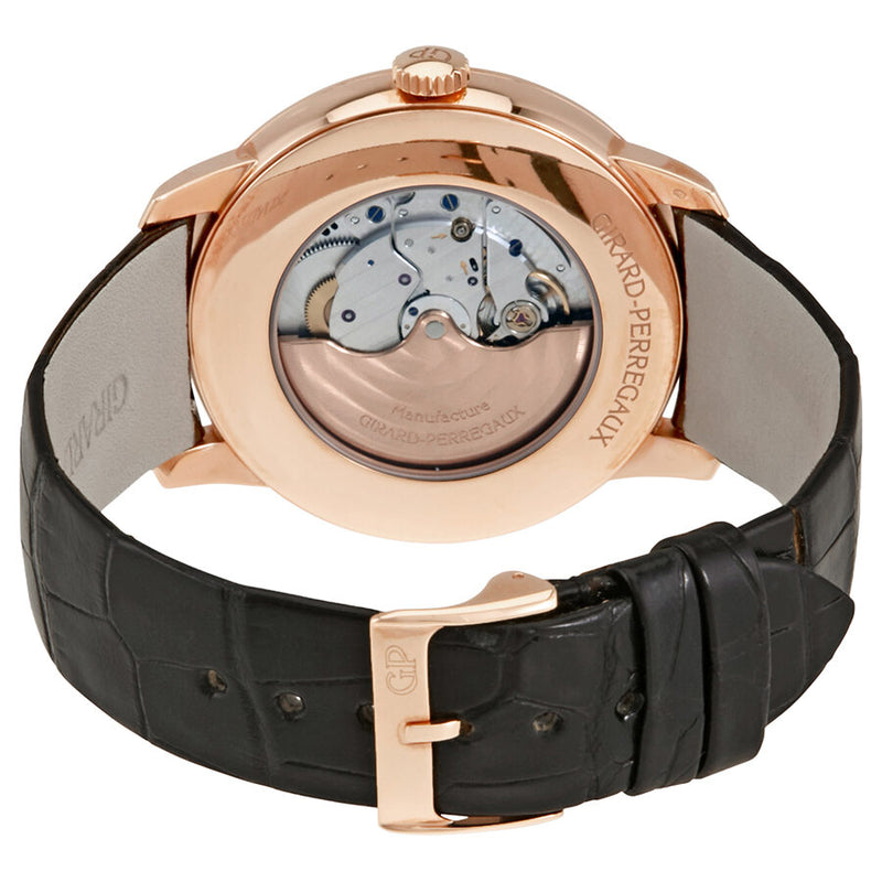Girard Perregaux GP 1966 White Dial 18kt Pink Gold Black Leather Men's Watch #49534-52-711-BK6A - Watches of America #3