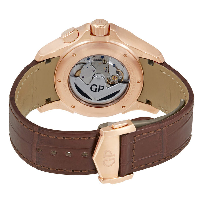 Girard Perregaux Traveller Beige Dial Men's GMT Watch #49655-52-133-BBBA - Watches of America #3