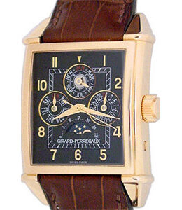 Girard Perregaux Vintage 1945 18K Rose Gold Men's Watch #90285.0.52.6156 - Watches of America