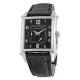 Girard Perregaux Vintage 1945 Automatic Black Dial Black Leather Men's Watch #25850-11-613BA6A - Watches of America