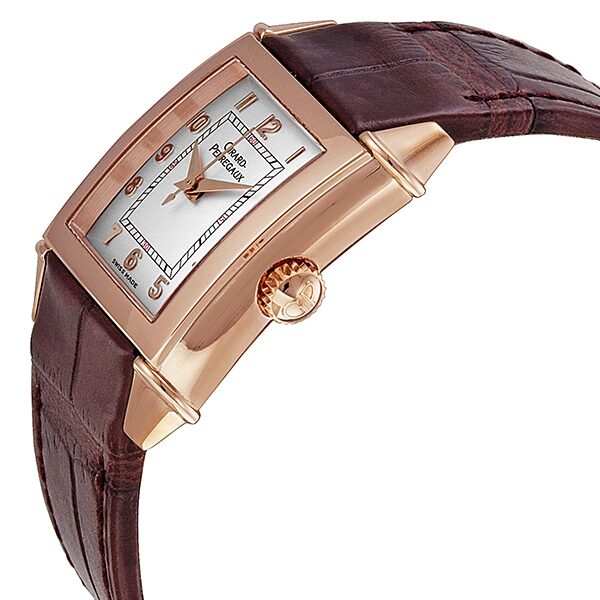 Girard Perregaux Vintage 1945 Manual Wind 18 kt Rose Gold Ladies Watch #25900-52-111-BA5A - Watches of America #2