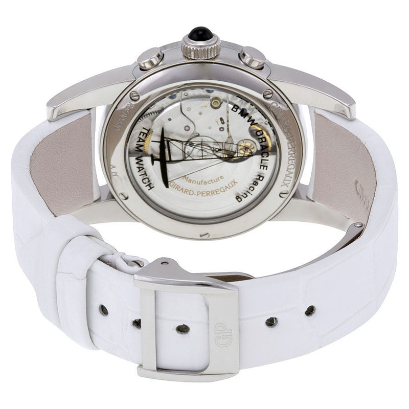 Girard Perregaux White Dial Chronograph Diamond Automatic Ladies Watch #80440D11A712-CB7A - Watches of America #3