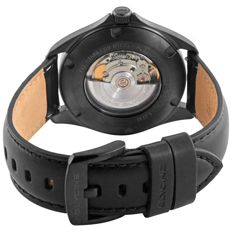 Glycine Combat 6 Vintage Automatic Black Dial Men's Watch #GL0297 - Watches of America #3